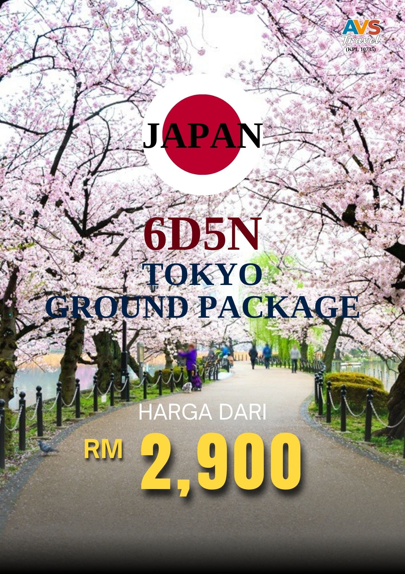 6D5N Tokyo Ground Package 